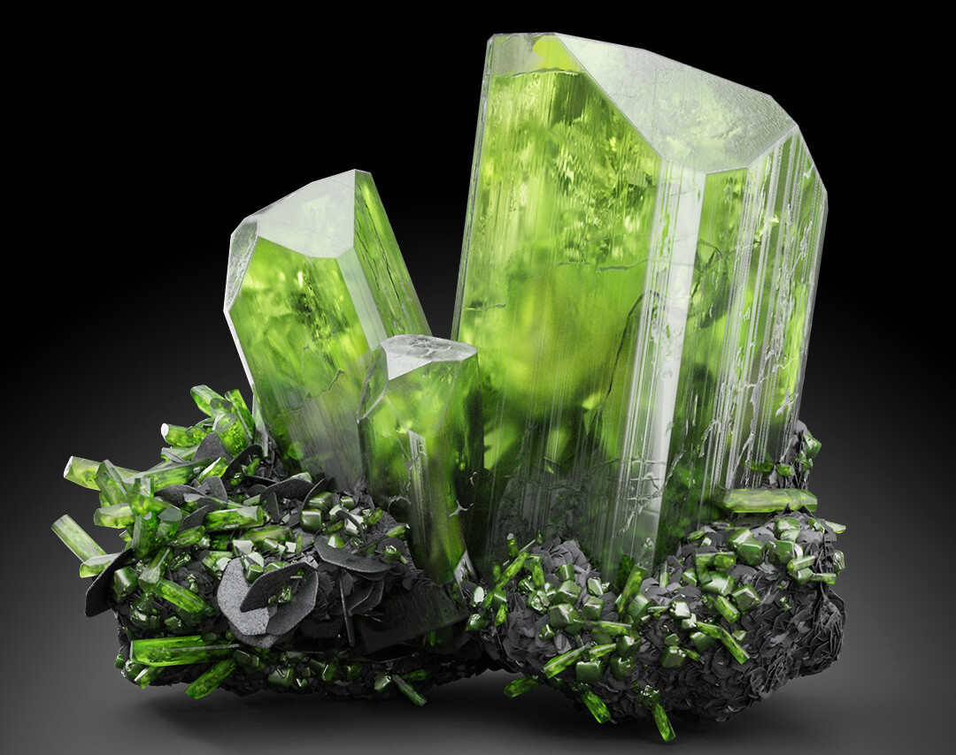 Diopside là khoảng vật silicat magiê, canxi xuất hiện trong đá biến chất và đá mắc ma, thường có màu xanh lục. Nó có giá trị như một loại đá quý.
