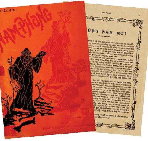 Tờ báo Tết đặc biệt đầu tiên là tờ Nam Phong tạp chí “Số Tết 1918”. Tờ báo này đã mở màn cho truyền thống làm báo xuân trong làng báo Việt Nam.