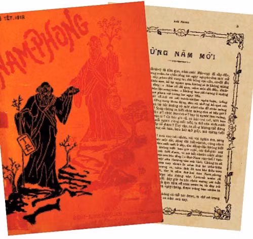 Tờ báo Tết đặc biệt đầu tiên là tờ Nam Phong tạp chí “Số Tết 1918”. Tờ báo này đã mở màn cho truyền thống làm báo xuân trong làng báo Việt Nam.