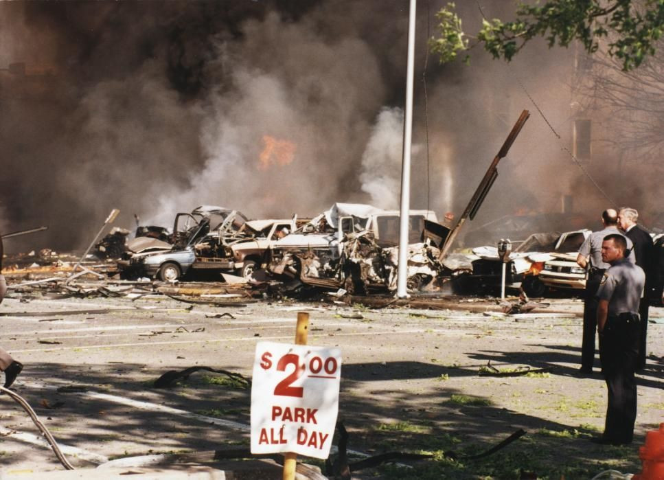 Về tài sản, hơn 300 tòa nhà trong vòng bán kính 16 khối phố bị hủy hoại và 86 xe ô tô bị thiêu cháy hoặc phá hỏng trong vụ đánh bom Oklahoma. Tổng thiệt hại ước tính ít nhất 652 triệu USD.