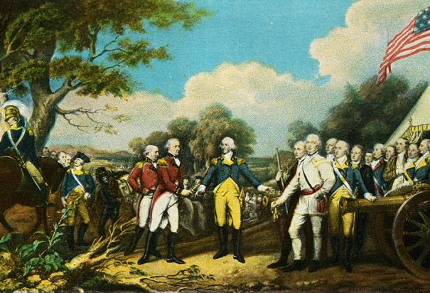 Sau khi chiếm thành công vài pháo đài, lực lượng của Burgoyne đóng trại gần Saratoga, trong khi một lực lượng lớn của phe Ái Quốc - những người đấu tranh cho nền độc lập của Mỹ - dưới quyền tướng Gates đã tập trung cách đó chỉ bốn dặm.