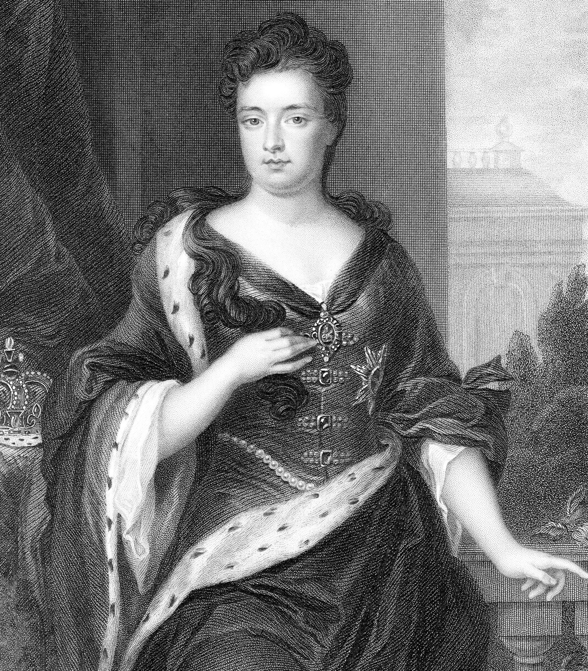 Trong thời kỳ trị vì của Anne, nền chính trị Anh hình thành hệ thống hai đảng, gồm Đảng Whig (nay là Đảng Dân chủ tự do) và Đảng Tory (nay là Đảng Bảo thủ). Những quyết định của Anne chịu tác động lớn từ các bộ trưởng và những người bà sủng ái.