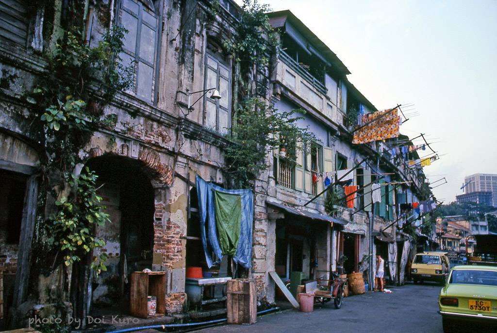 Nét cổ kính của một khu nhà có từ thời thuộc địa.