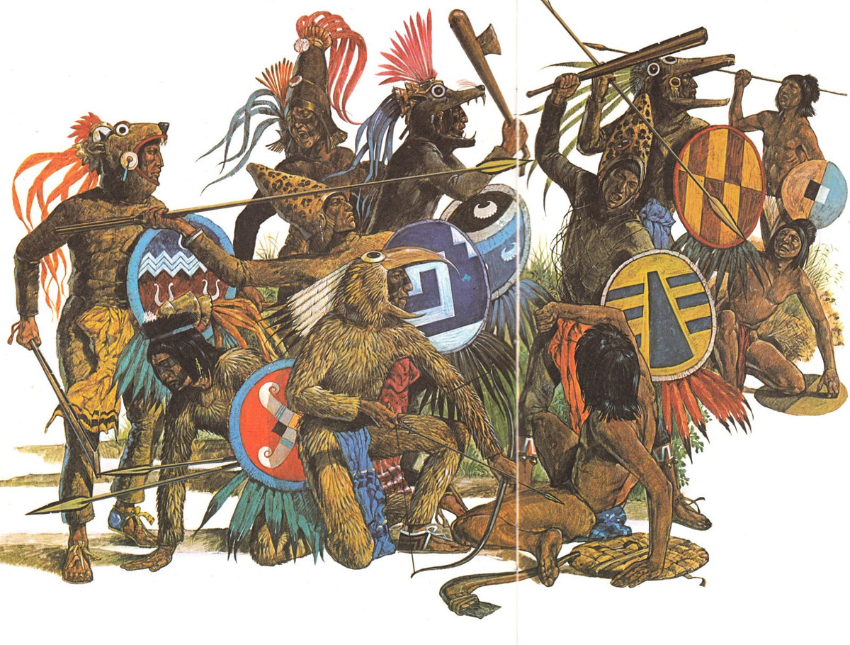 So với áo giáp kim loại châu Âu, áo giáp Aztec không bền bằng, nhưng bù lại rất nhẹ nhàng, linh hoạt và dễ chế tạo hơn nhiều.