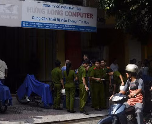 Hiện trường vụ cháy nổ ngôi nhà giữa trung tâm TP HCM.