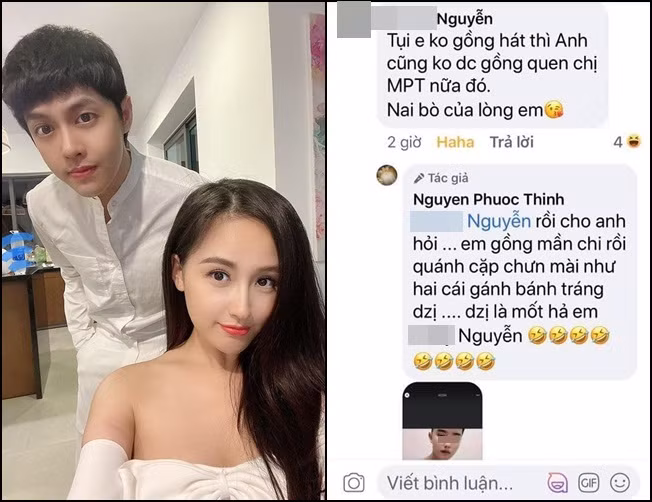 Noo Phuoc Thinh khi bi noi gong yeu Mai Phuong Thuy