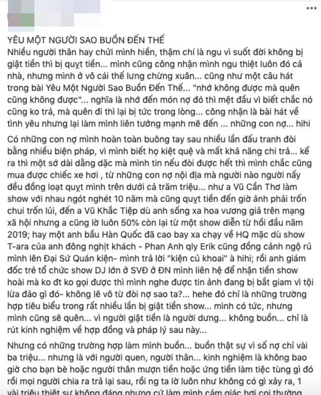 Quan ly Noo Phuoc Thinh bat ngo to Vu Khac Tiep quyt tien