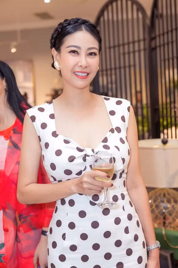 Diva Hong Nhung vui ve di su kien cung ban be-Hinh-2