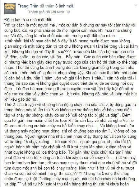 Chung cu bao chay, Trang Tran hoang, con gai theo vu em thao chay-Hinh-5