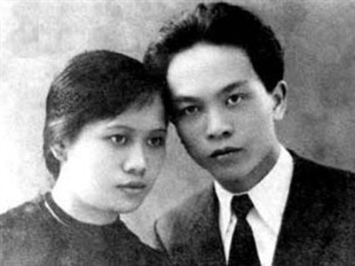Võ Nguyên Giáp và người vợ đầu Nguyễn Thị Quang Thái .