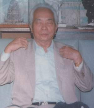 Đại tướng Võ Nguyên Giáp ngồi thiền.