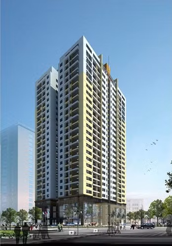 Phối cảnh chung cư VP5, Linh Đàm