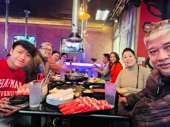 Hong Van chia se khoanh khac don Tet tai My