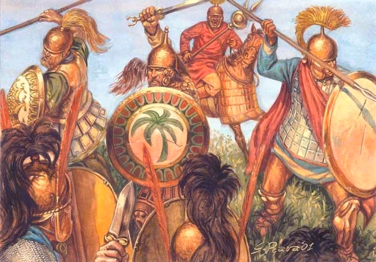  7. Scipio Africanus sau này được vinh danh. Sau chiến thắng tại Zama, Scipio được trao danh hiệu "Africanus" và trở thành một trong những tướng quân huyền thoại của La Mã. Ảnh: Pinterest.