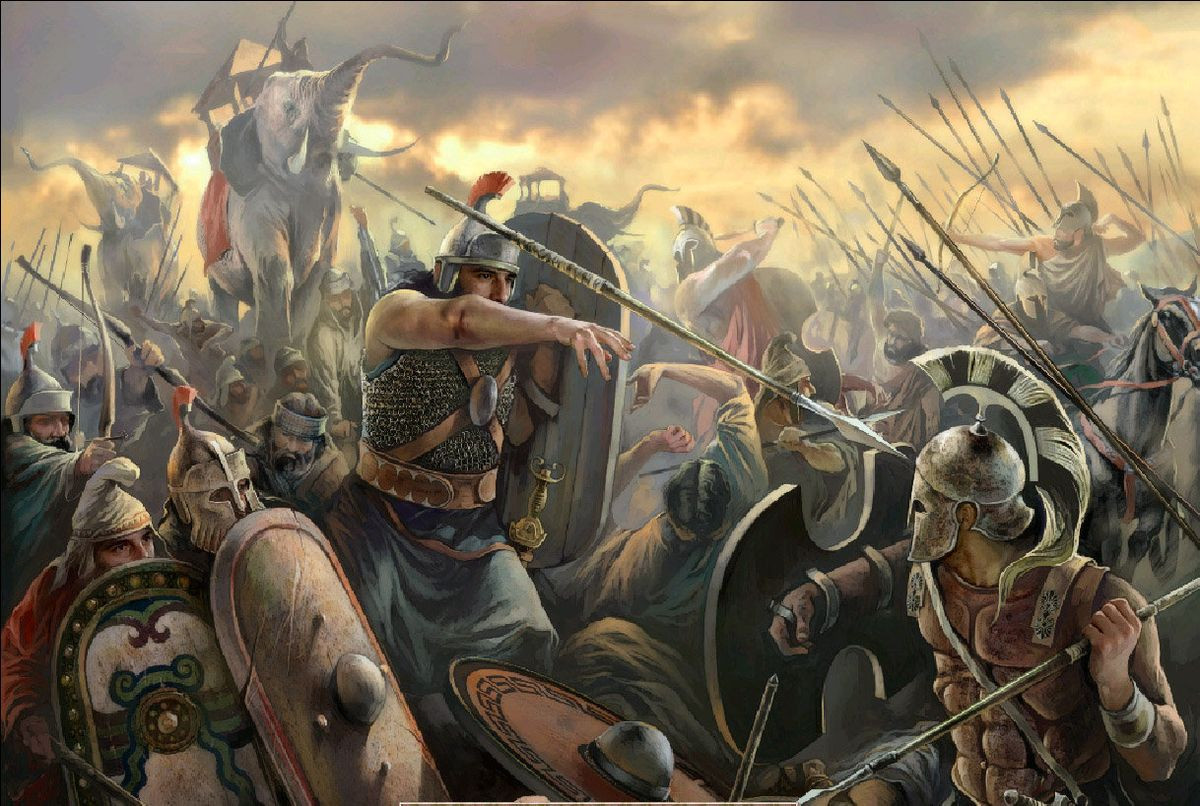  7. Trận Gaugamela đánh dấu sự sụp đổ của Đế quốc Ba Tư. Sau thất bại này, Darius không thể tái tập hợp lực lượng và sau đó bị sát hại, giúp Alexander nắm quyền kiểm soát toàn bộ đế quốc. Ảnh: Pinterest.