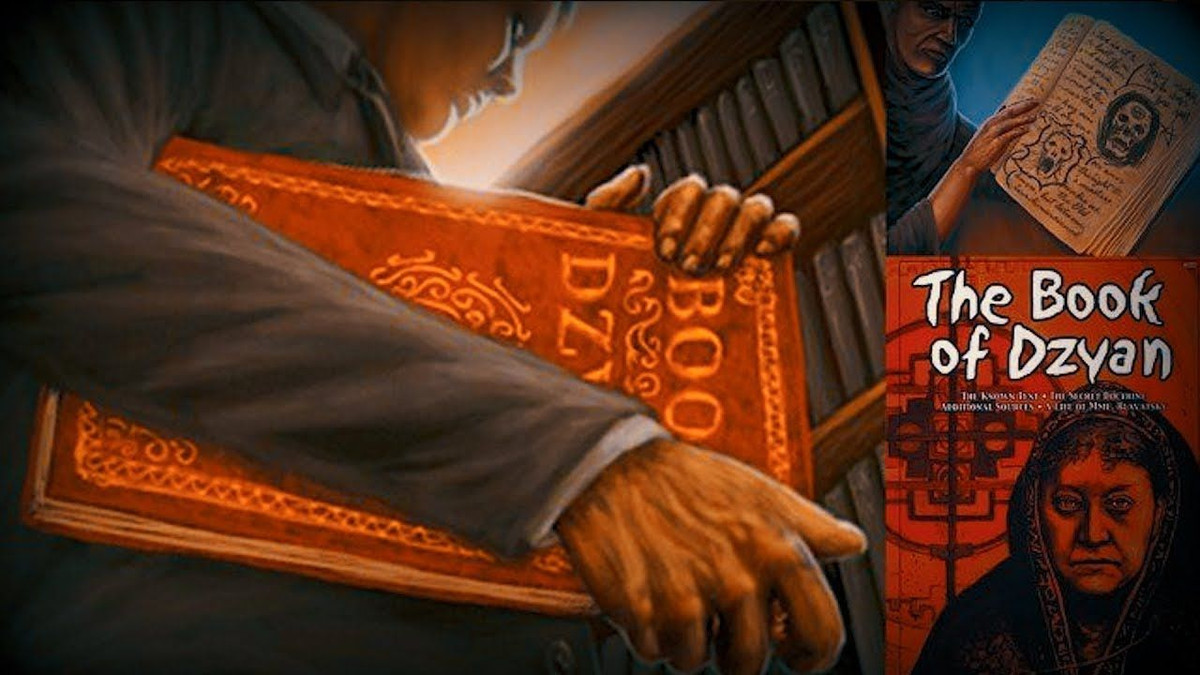  5. Cuốn sách có ảnh hưởng lớn đến Thông Thiên học. Sách của Dzyan được xem là nền tảng cốt lõi cho tư tưởng của Thông Thiên học – một phong trào tâm linh lớn vào cuối thế kỷ 19, kết hợp tri thức phương Đông và phương Tây. Ảnh: Pinterest.