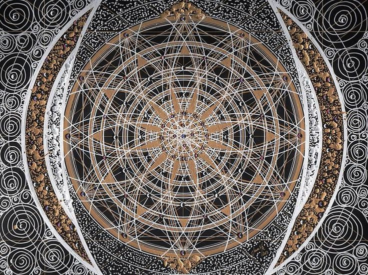  4. Nội dung sách mô tả nguồn gốc vũ trụ và nhân loại. Các đoạn trích được cho là từ Sách của Dzyan nói về quá trình hình thành vũ trụ, các chu kỳ tiến hóa của linh hồn và sự phát triển của nhân loại qua nhiều "chủng tộc gốc". Ảnh: Pinterest.