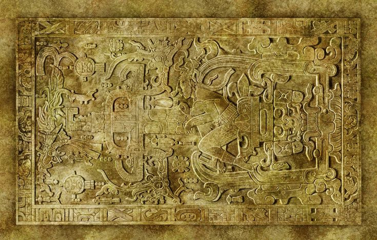  1. Lăng mộ thuộc về K’inich Janaab’ Pakal. Vua Pakal, còn gọi là K’inich Janaab’ Pakal, trị vì thành phố Palenque của người Maya từ năm 615 đến 683 SCN. Nơi an nghỉ của ông là một trong những lăng mộ hoành tráng nhất thời kỳ này. Ảnh: Pinterest.