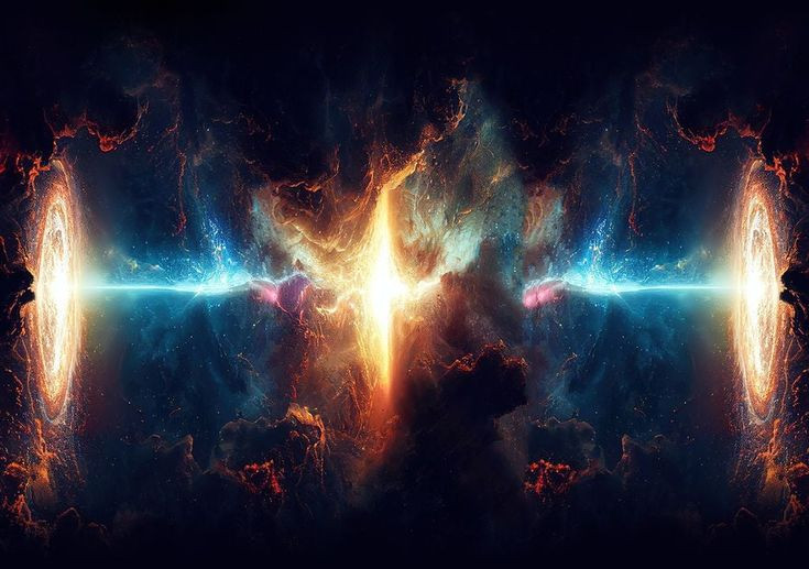  2. Không gian và thời gian có thể là tuần hoàn. Theo Big Bounce, thời gian không bắt đầu từ điểm kỳ dị mà liên tục "lặp lại" qua các chu kỳ giãn nở và co lại. Ảnh: Pinterest.