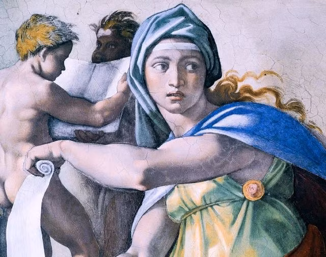  8. Lời tiên tri của các Sibyl vẫn còn gây tò mò đến ngày nay. Dù nhiều lời tiên tri của họ đã bị thất lạc hoặc chỉ còn trong truyền thuyết, sự huyền bí của các Sibyl vẫn thu hút các học giả và người yêu thích lịch sử. Ảnh: Pinterest.