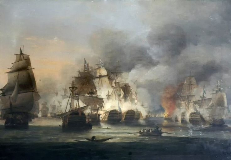 5. Trận chiến chấm dứt tham vọng xâm lược Anh của Napoleon. Với thất bại nặng nề tại Trafalgar, kế hoạch đổ bộ vào Anh của Napoleon Bonaparte bị huỷ bỏ vĩnh viễn. Ảnh: Pinterest.