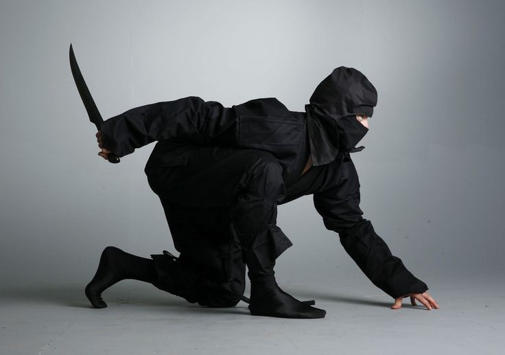  1. Ninjutsu – nghệ thuật chiến đấu toàn diện. Ninjutsu không chỉ là võ thuật mà là tập hợp kỹ năng toàn diện bao gồm cận chiến, ẩn nấp, leo trèo, sử dụng vũ khí, và sinh tồn. Đây là nền tảng quan trọng tạo nên khả năng chiến đấu linh hoạt của một ninja. Ảnh: Pinterest.