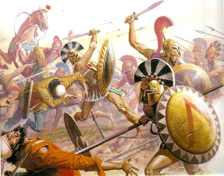 Quân Hy Lạp được chỉ huy bởi Pausanias – một vị tướng Sparta. Pausanias đã chứng tỏ tài năng quân sự xuất sắc khi dẫn dắt liên quân Hy Lạp tới chiến thắng vang dội. Ảnh: Pinterest.