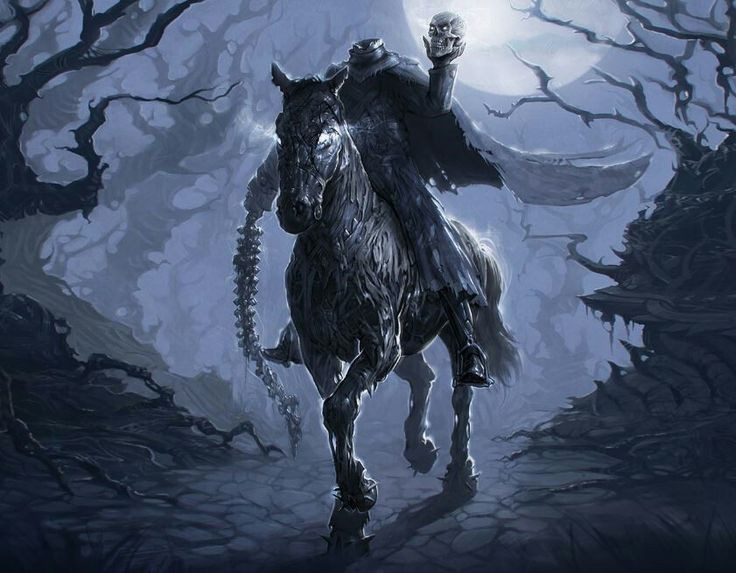  4. Vũ khí của Dullahan là chiếc roi bằng xương sống. Không chỉ mang theo chiếc đầu của mình, Dullahan còn sở hữu một chiếc roi làm từ xương sống người, được sử dụng để quất vào những kẻ cản đường hắn. Ảnh: Pinterest.