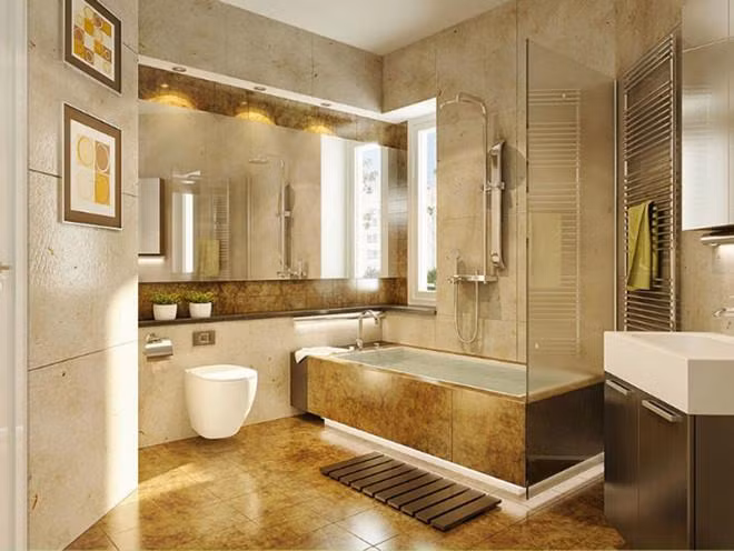 Nhan phong khach san, phai dun nuoc soi do ngay vao WC vi...