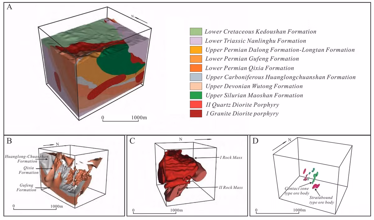 Dung mo hinh dia chat 3D, Trung Quoc phat hien mo vang 1.000 tan-Hinh-2