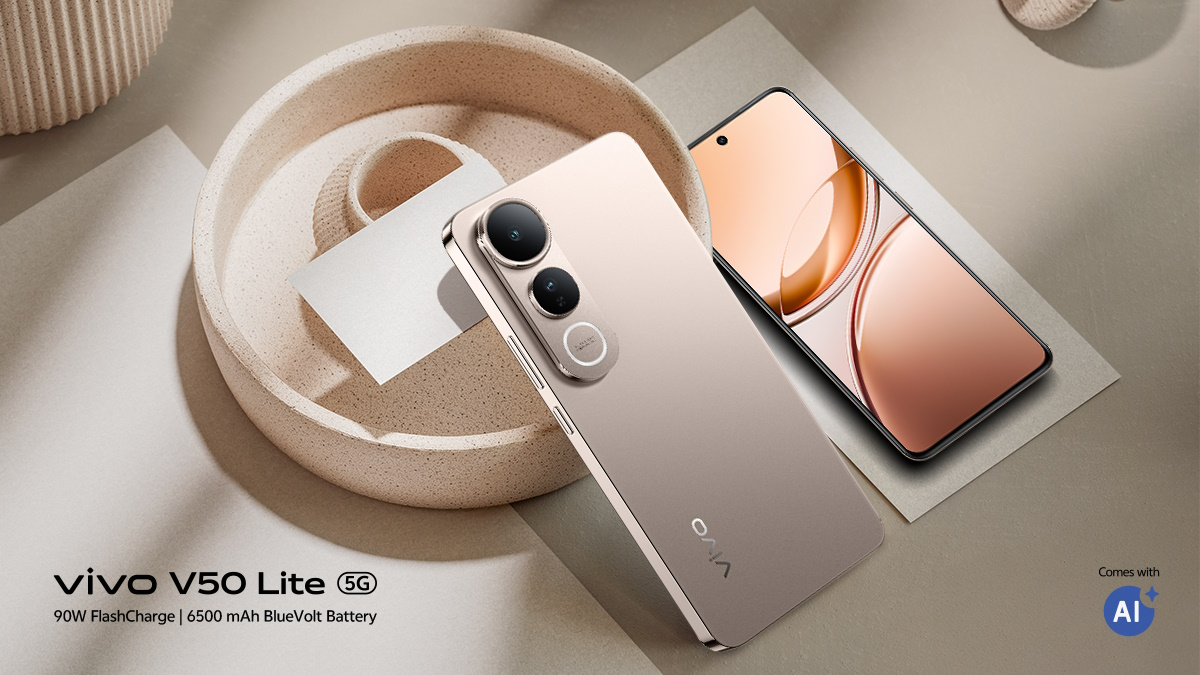 Về khả năng hiển thị, vivo V50 Lite Series được trang bị màn hình AMOLED có kích thước 6.77 inch, độ phân giải Full HD+ và tần số quét 120 Hz. Hơn nữa, tấm nền được trang bị trên V50 Lite Series còn hỗ trợ độ sáng tối đa lên đến 1.800 nits, độ bão hòa màu sắc 105% và hỗ trợ gam màu DCI-P3. Vivo cũng tích hợp AI cho mẫu này với các tính năng chỉnh sửa ảnh.