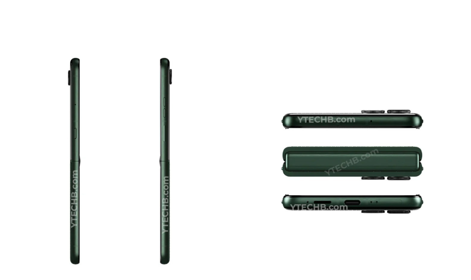  Các bản kết xuất mới cho thấy rõ các chi tiết như nút chỉnh âm lượng và phím nguồn (có chức năng máy quét dấu vân tay) ở bên phải, cùng một nút bí ẩn bên trái, có thể là phím tắt cho Moto AI hoặc tùy chỉnh. 