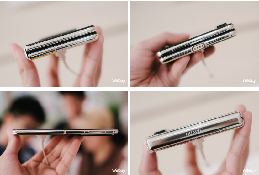 Khung máy được hoàn thiện từ hợp kim titan, trong khi bản lề làm bằng thép cấp độ tên lửa với độ bền lên tới 1.900MPa. Màn hình chính sử dụng kính UTG kết hợp vật liệu đỡ siêu bền, giúp tăng khả năng chịu lực và chống va đập trong quá trình sử dụng lâu dài.