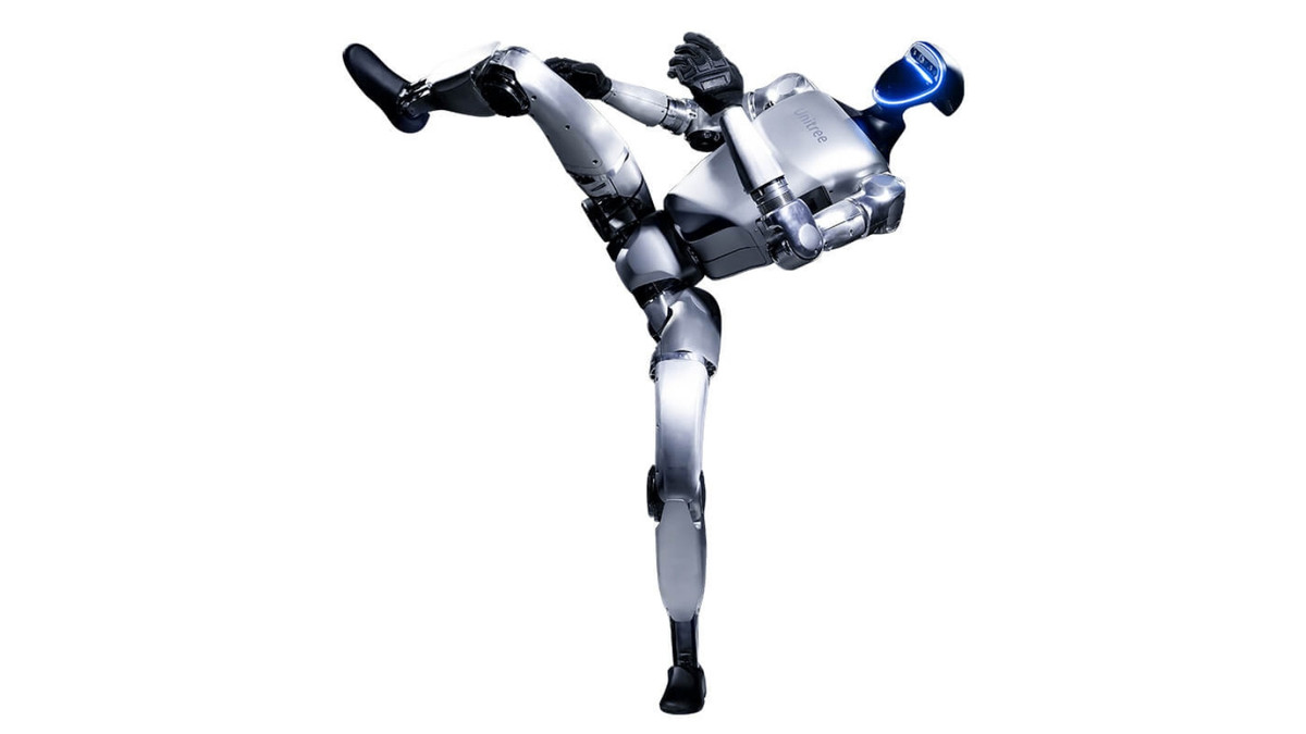 Mẫu này có sức mạnh tính toán lớn hơn và khả năng điều khiển chuyển động mượt mà hơn; nó được coi là robot chủ lực của công ty. Dù thế nào đi nữa, video quảng cáo mà Unitree phát hành cho chúng ta thấy một cuộc chiến như vậy có thể trông như thế nào.