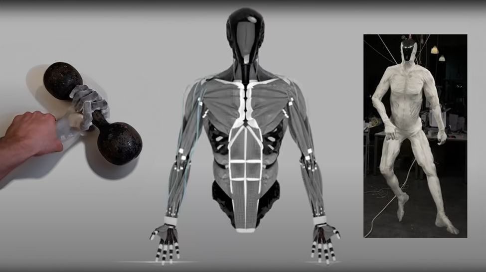 Hệ thống cơ nhân tạo này, được giới thiệu vào năm 2021, có khả năng tạo ra lực ấn tượng. Theo Maginative, các cơ co lại trong vòng chưa đầy 50 mili giây và có thể tạo ra lực lên tới một kilôgam chỉ bằng ba gam vật liệu. Tính năng này cho phép robot thực hiện các chuyển động nhanh và hiệu quả, điều mà các robot khác không thể sánh kịp.