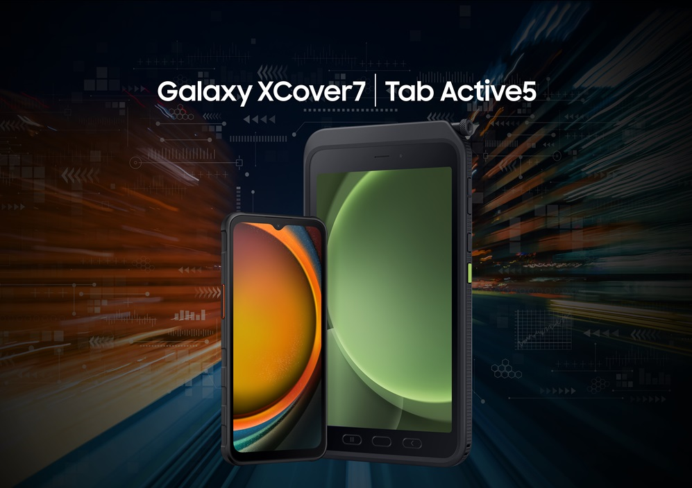 Bộ đôi XCover7 và Tab Active5 ra mắt năm 2024. Ảnh: Samsung