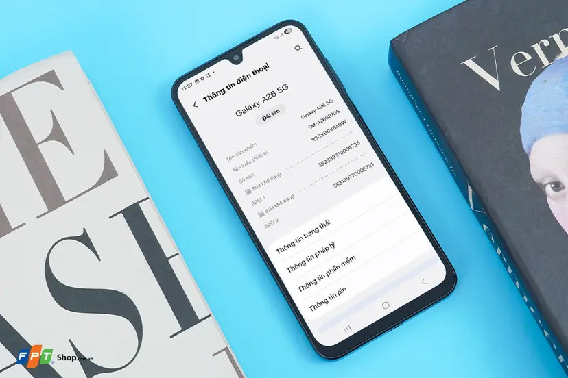 Cung cấp sức mạnh cho Samsung Galaxy A26 5G là chip Exynos 1380lõi 8 với tốc độ tối đa 2,4 GHz, GPU Mali-G68 MP5. Hệ điều hành Android 15, tuỳ biến trên giao diện Samsung One UI 7. Galaxy A26 5G được Samsung cam kết cập nhật hệ điều hành trong 6 phiên bản và bảo mật suốt 6 năm, tương tự như các mẫu A36 và A56.