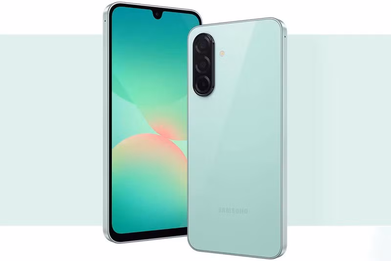 br/> Kích thước của Samsung Galaxy A26 5G lần lượt là 164 x 77,5 x 7,7mm, trọng lượng 200g. Cảm biến vân tay tích hợp nơi nút nguồn bên cạnh phải. Smartphone tầm trung này đạt chuẩn chống bụi và nước theo tiêu chuẩn IP67.