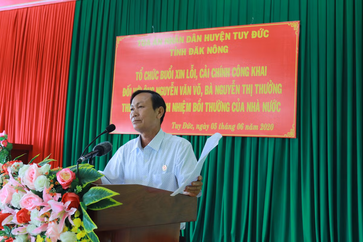 Gây oan sai 2 người dân, chánh án và thẩm phán bị kỷ luật Gay oan sai 2 nguoi dan, chanh an va tham phan bi ky luat