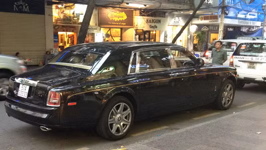 Xe gắn biển ngũ quý 3 của một đại gia Sài Gòn