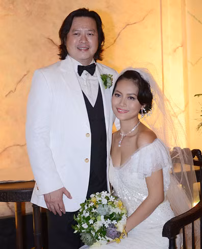 Vợ chồng nữ diễn viên Hải Yến - Calvin Tài Lâm