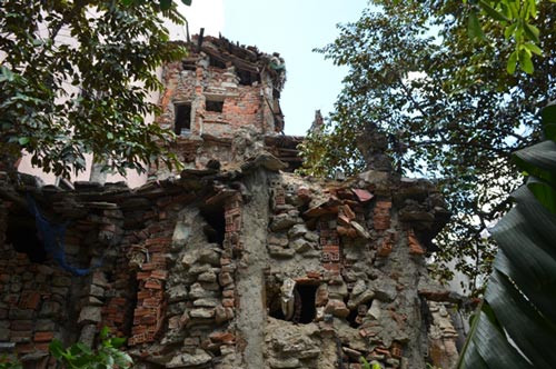 Ngôi nhà 36 năm xây dựng vẫn chưa xong.