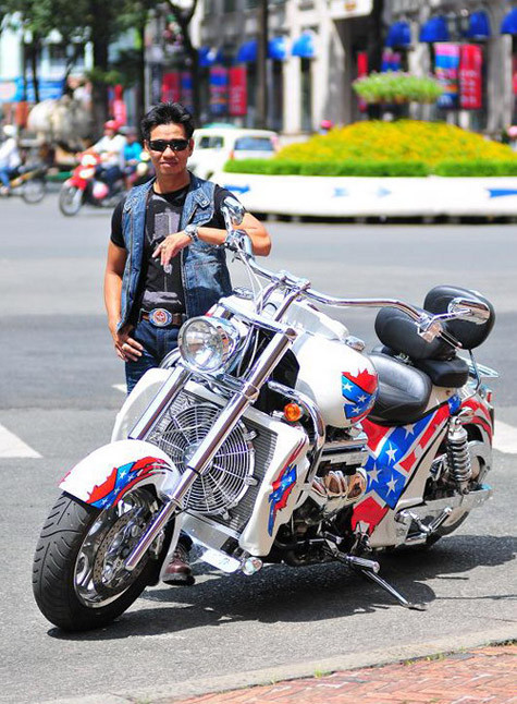 Công Mô tô được mệnh danh là "ông vua" trong làng siêu mô tô Việt Nam. Ảnh: Internet.