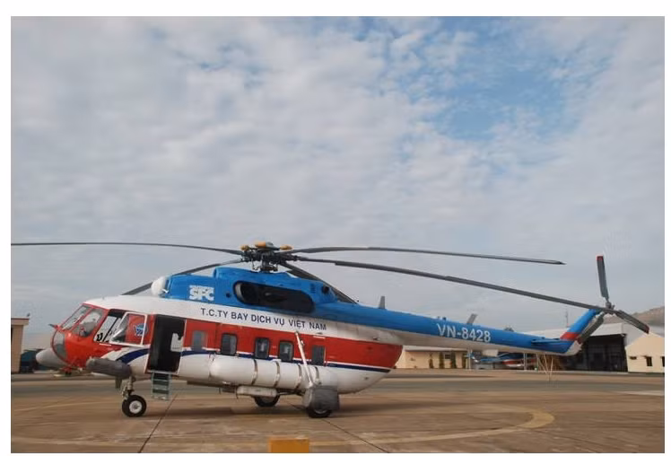 Chỉ có những người nhiều tiền mới dám thuê trực thăng đi vãn cảnh. Ảnh: Internet.