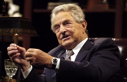 Tỷ phú George Soros sang Việt Nam đúng vào dịp Giáng sinh 2011. Ảnh: Internet.