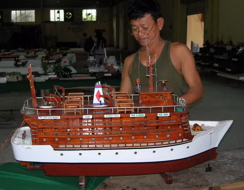 Hiện ông Ba Léo đang có trong tay hơn 200 mô hình khác nhau. Ảnh: Internet.