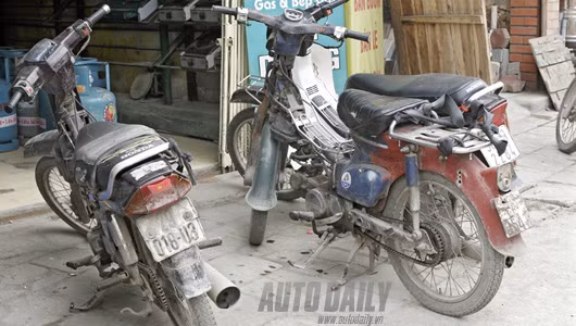 Hầu hết những chiếc xe quá “đát” đều đã không còn giấy tờ