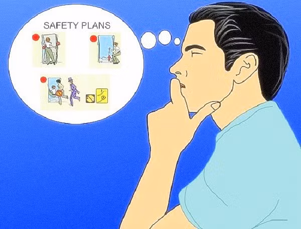 Bình tĩnh và lường trước các tình huống xảy ra là chìa khóa của sự sống còn.