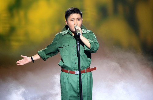 Nguyễn Cao Khánh và tiết mục gây nhiều tranh cãi.