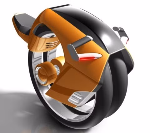 Chiếc xe một bánh Noah đặc biệt với tính năng điều khiển bằng thần kinh, có nghĩa là nó chẳng cần nút bấm, vô lăng mà chỉ cần người dùng suy nghĩ.